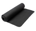 Black Yoga Mat,Extra Thick Exercise Mat for Fitness, Pilates, Workout