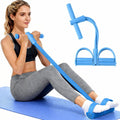 Foot Leg Pedal Resistance Band Body Stretch Pull Puller Rope Home Yoga Exercise